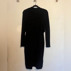 Joie Black Long Sleeve Dress